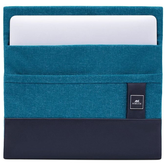 Rivacase 8803 Lantau Custodia Sleeve per Notebook 13.3'' 14'' ECO RPET Melange colore Aqua