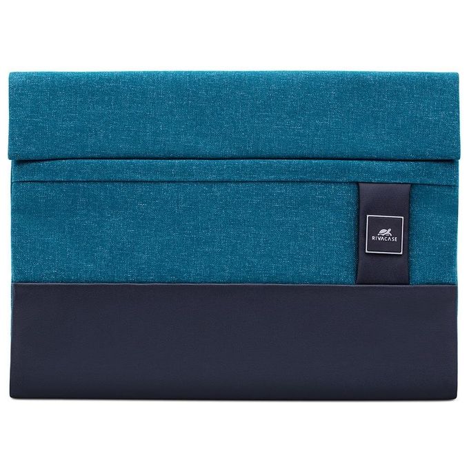 Rivacase 8803 Lantau Custodia Sleeve per Notebook 13.3'' 14'' ECO RPET Melange colore Aqua