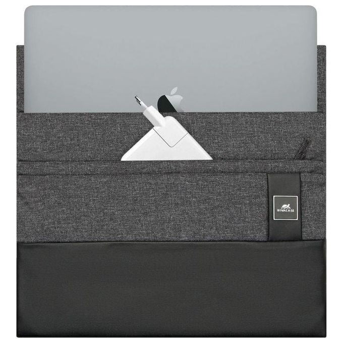 Rivacase 8805 Custodia Sleeve MacBook Pro 16'' Ultrabook 15.6'' Poliestere Antipolvere colore Nero