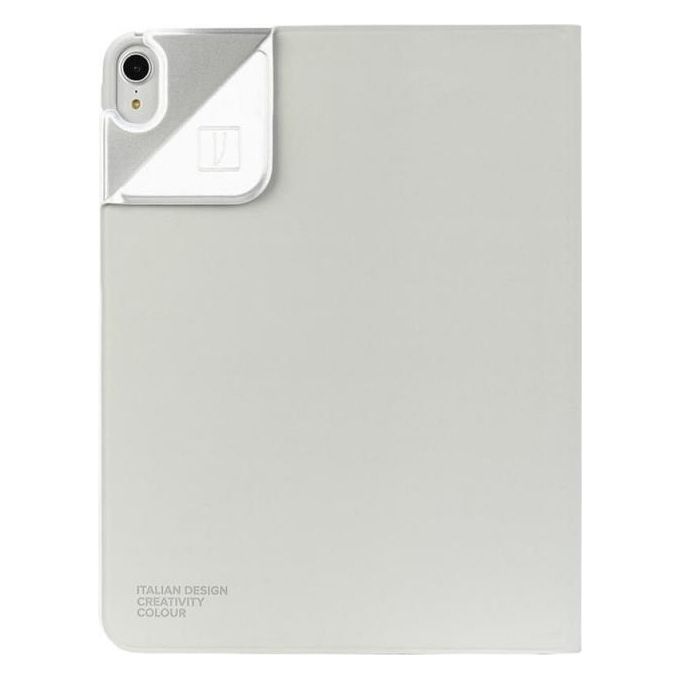 Tucano IPD109MT-SL Metal Custodia a libro per iPad Air 10.9'' 2020 con vano Apple Pencil colore Argento