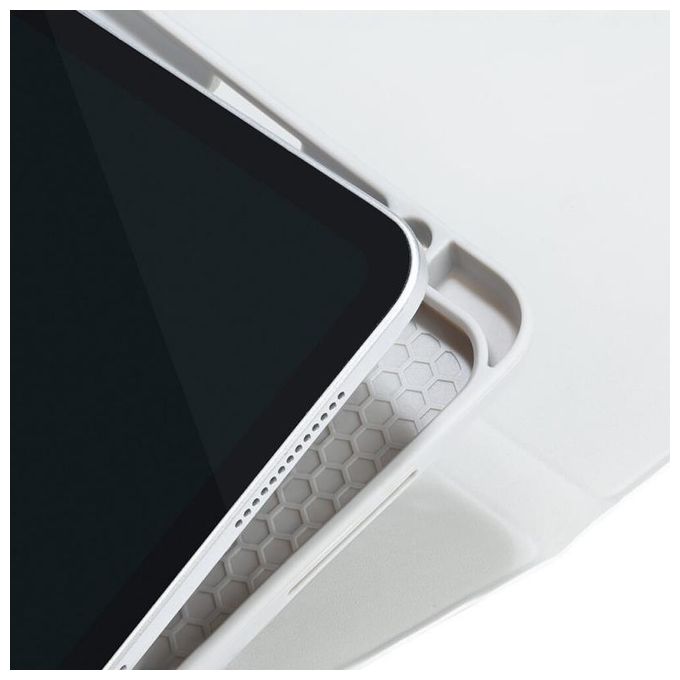 Tucano IPD109MT-SL Metal Custodia a libro per iPad Air 10.9'' 2020 con vano Apple Pencil colore Argento