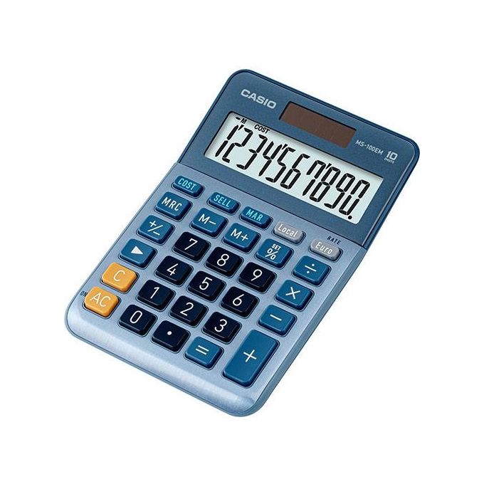 Casio Ms-100em Calcolatrice da Tavolo