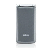 Brondi Amico Sincero Telefono Cellulare per Anziani Dual SIM Tasto SOS Bluetooth Fotocamera 1.3 MP colore Grigio
