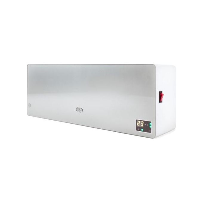 Argo Chic Silver Termoventilatore Ceramico da Parete Argento