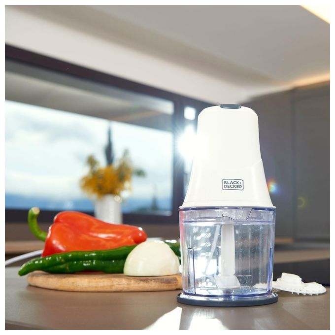 Black+Decker BXCH260E Tritatutto 260W Bianco