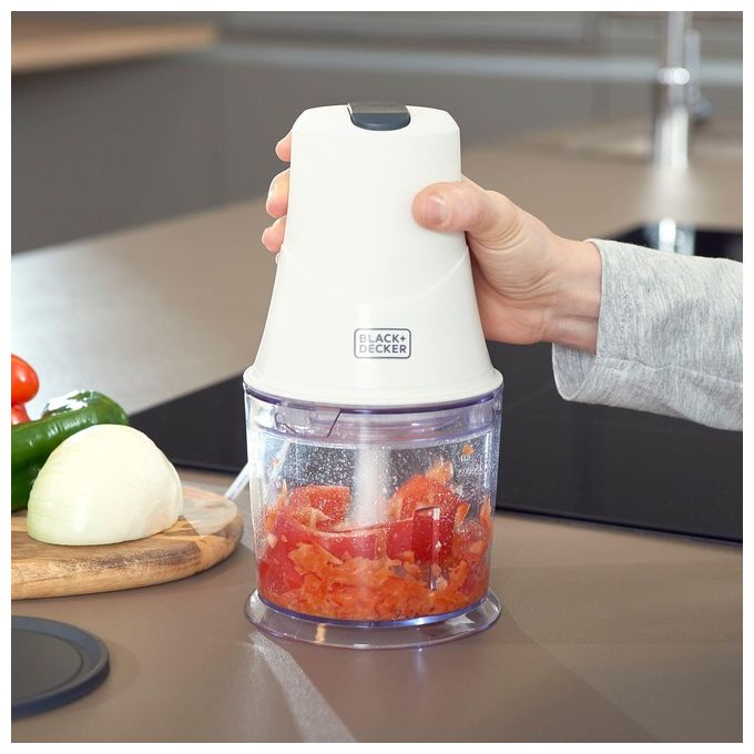 Black+Decker BXCH260E Tritatutto 260W Bianco