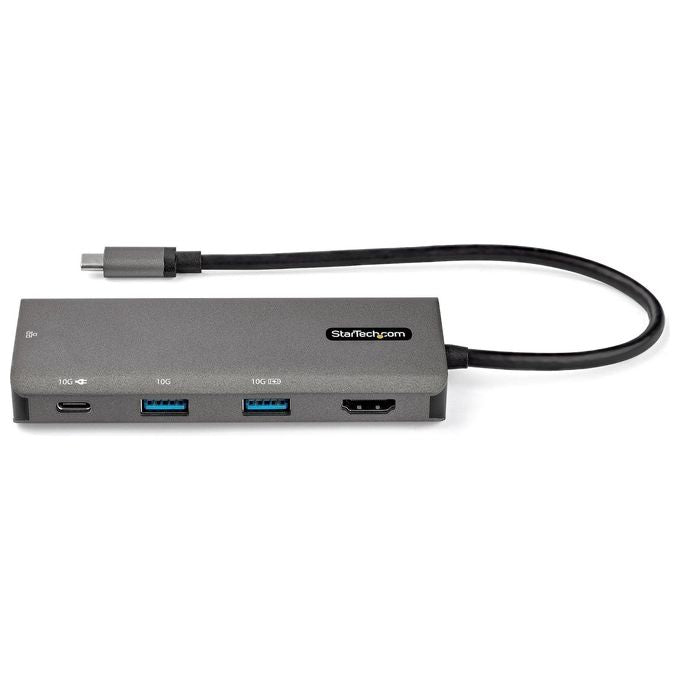 StarTech DKT31CHPDL Adattatore Multiporta USB C Tipo Prodotto Mini Docking Station HDMI 4K 30Hz USB 3.2 Gen 2 10Gbps Power Delivery 100W Gigabit Ethernet colore Grigio