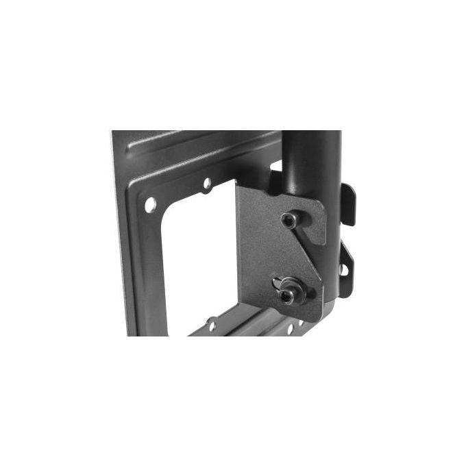 NuovaVideosuono LCD50 Supporto TV da Soffitto orientabile fino a 55'' VESA 100x100 400x400 mm 50 Kg inclinazione 0 25° colore Nero