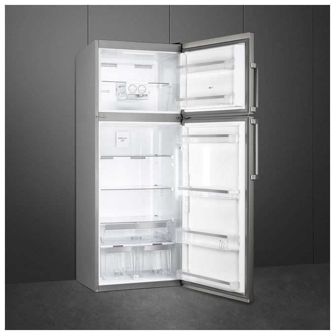 Smeg FD70EN4HX Frigorifero Doppia Porta 432 L 183 cm Classe E 41 dB No Frost Totale Inverter colore Acciaio Inox