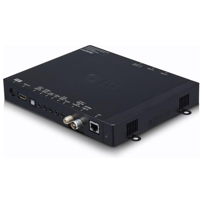 LG STB-6500 Smart TV Box webOS 5.0 4K Ultra HD Wi-Fi Ethernet Bluetooth Tuner DVB-T2-C-S2 colore Nero