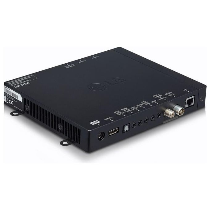 LG STB-6500 Smart TV Box webOS 5.0 4K Ultra HD Wi-Fi Ethernet Bluetooth Tuner DVB-T2-C-S2 colore Nero