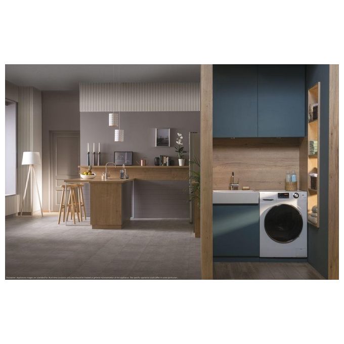 Haier HW70B12636N Serie 636 Lavatrice Carica Frontale Slim 7 kg Classe energetica A+++ Trattamento ABT Partenza Differita  Centrifuga 1200 giri Motore Direct Motion