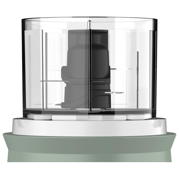Imetec 7475 Tritapiu' Tritatutto Elettrico 0.6 L 1000 W 4 lame acciaio inox colore Verde Bianco