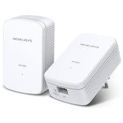Mercusys MP500 KIT Adattatore PowerLine AV2 1000 Mbit-s Gigabit Ethernet 300 m colore Bianco