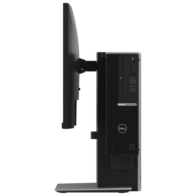 DELL DELL-OSS21 Supporto All-in-One per Desktop Small Form Factor Compatibilita' 19'' - 27'' Regolazione Altezza Inclinazione -5 - 21° Rotazione 360° colore Argento