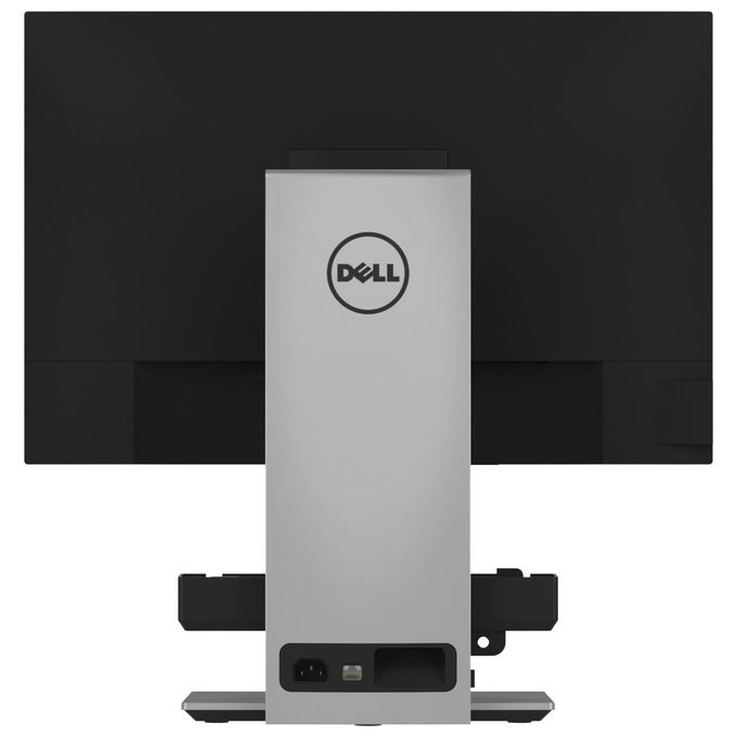 DELL DELL-OSS21 Supporto All-in-One per Desktop Small Form Factor Compatibilita' 19'' - 27'' Regolazione Altezza Inclinazione -5 - 21° Rotazione 360° colore Argento