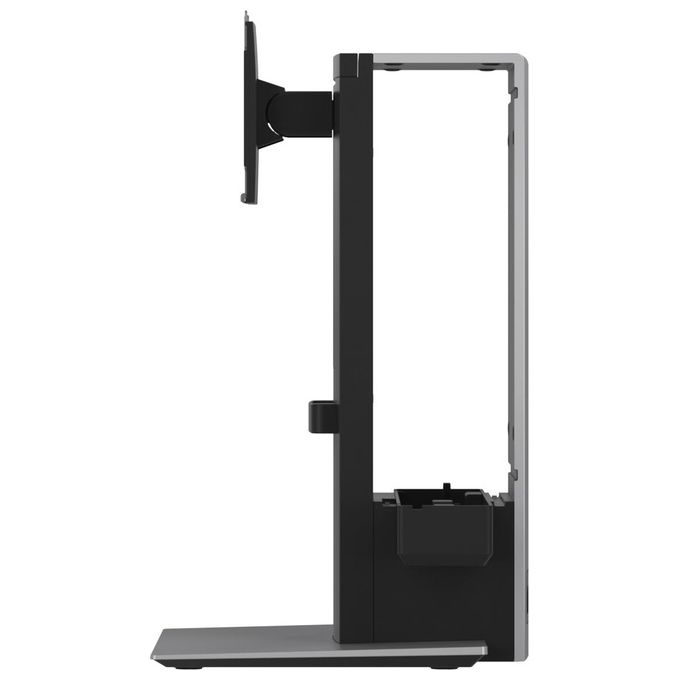 DELL DELL-OSS21 Supporto All-in-One per Desktop Small Form Factor Compatibilita' 19'' - 27'' Regolazione Altezza Inclinazione -5 - 21° Rotazione 360° colore Argento
