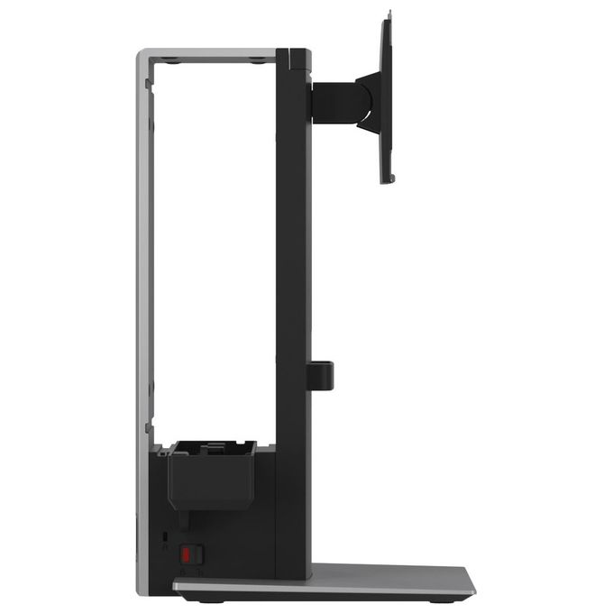 DELL DELL-OSS21 Supporto All-in-One per Desktop Small Form Factor Compatibilita' 19'' - 27'' Regolazione Altezza Inclinazione -5 - 21° Rotazione 360° colore Argento