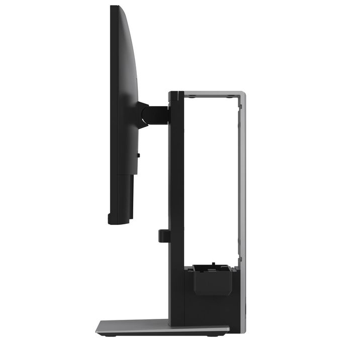 DELL DELL-OSS21 Supporto All-in-One per Desktop Small Form Factor Compatibilita' 19'' - 27'' Regolazione Altezza Inclinazione -5 - 21° Rotazione 360° colore Argento
