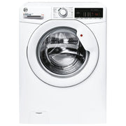 Hoover H-Wash 300 LITE H3W 48TE-11 Lavatrice a carica frontale 8Kg classe D 1400 giri 15+1 programmi cicli care NFC Bianco 60x52x85