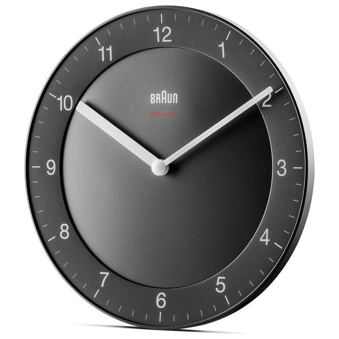 Braun BC 06 B-DCF Orologio da Parete Radiocontrollato Nero