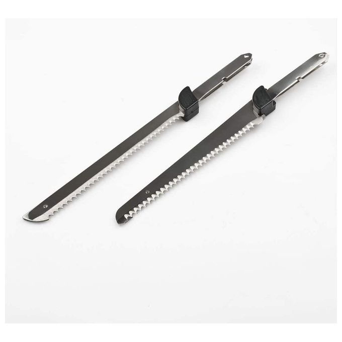 Girmi CT1000 Coltello Elettrico 45W Motore DC 2 Set Lame Inox Funzione PULSE colore Nero