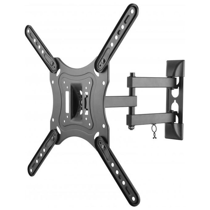 Nuova Video Suono Supporto Lcd a 2 Bracci 3 Snodi per Lcd fino a 55'' Max 30Kg 3 Snodi Vesa 400x400