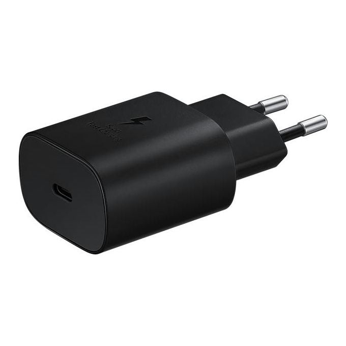 Samsung EP-TA800NBEGEU Caricabatterie USB Type-C Super Fast Charging 25W Nero