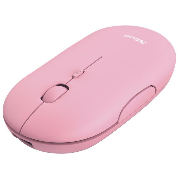 Trust Puck Mouse Wireless a RF + Bluetooth Ottico 1600 DPI