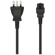 Hama Cavo Alimentazione Spina Italiana-IEC 60320 C5 F Trifoglio 1.5mt Nero