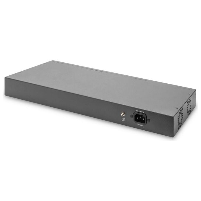 Digitus DN-80221-3 Switch di rete gestito Layer 2 Gigabit Ethernet 24 porte 4 uplink SFP-RJ45 Porta CLI colore Nero