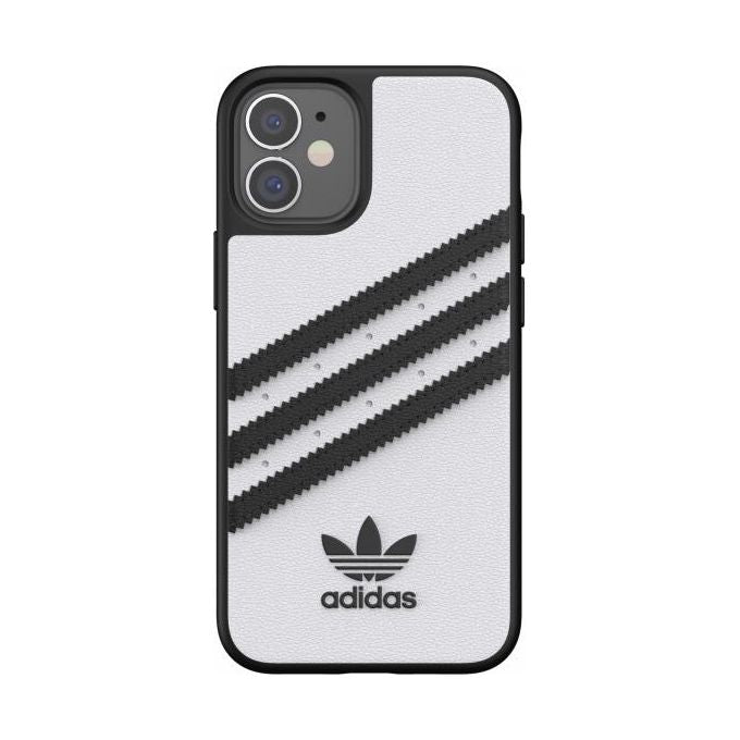 Adidas Samba Cover per iPhone 12 Mini Bianco-Nero