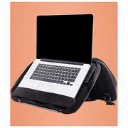 R-Go Tools RGOAVLAPBL Borsa per laptop R-Go Viva in pelle pieno fiore con supporto integrato ergonomico per laptop fino a 15.6'' colore Nero