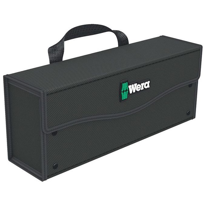 Wera 05004352001 2Go 3 Custodia Portautensili in Nylon modulare con fondo rinforzato colore Nero