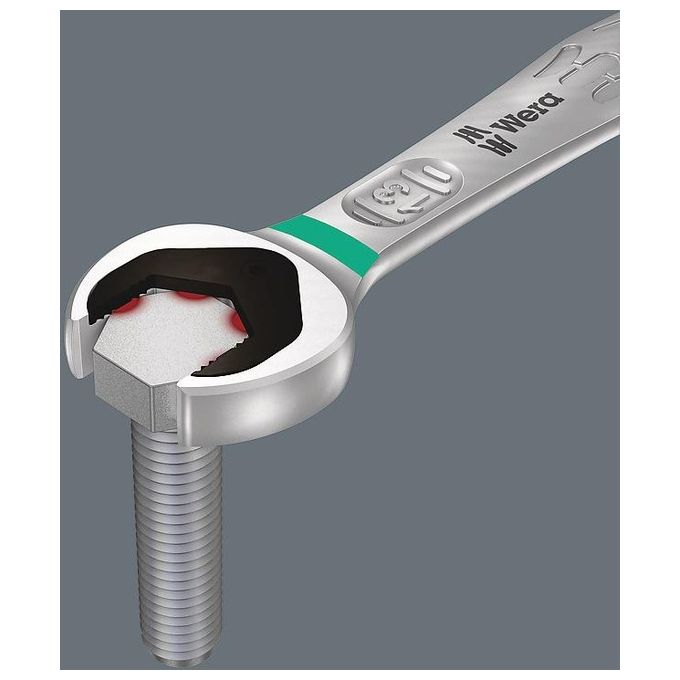Wera Joker Set 4 Pezzi con Chiave Fissa ad Anello a Cricchetto