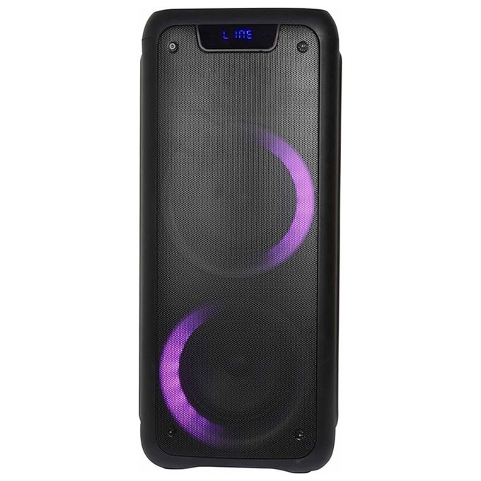 Trevi XF 600 KB XFEST Altoparlante Amplificato Portatile 80W Bluetooth USB MicroSD AUX-IN Karaoke colore Nero