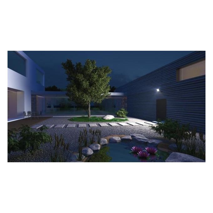 Steinel XLED ONE SENSOR WS Faretto Led con Sensore di Movimento da Esterno Bianco