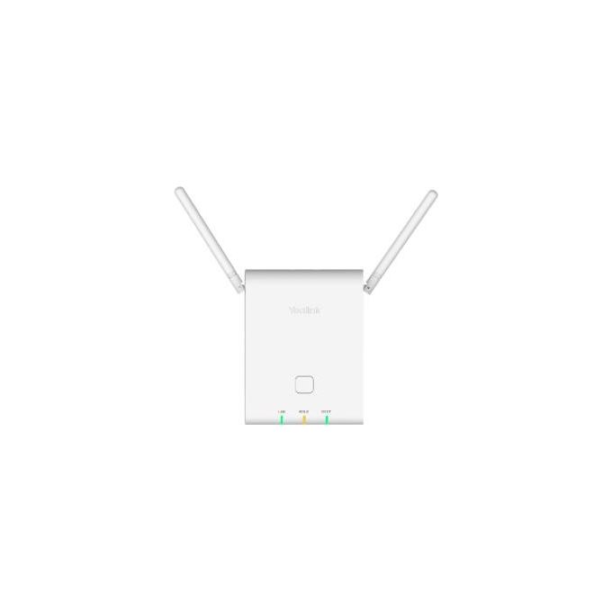Yealink W90B Sistema Cordless DECT IP Multi-Cell Stazione Base fino a 250 Auricolari e 60 Stazioni Base Supporto PoE crittografia AES colore Bianco
