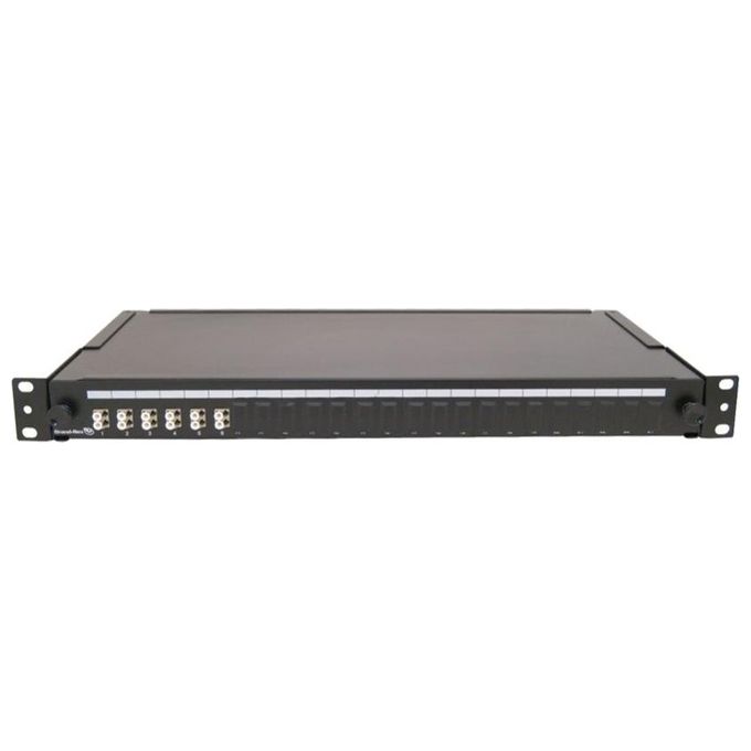 Leviton FPCC1SXMM12LC2 Cassetto Ottico 6 Bussole Lc Duplex Multimodale Mm Nero