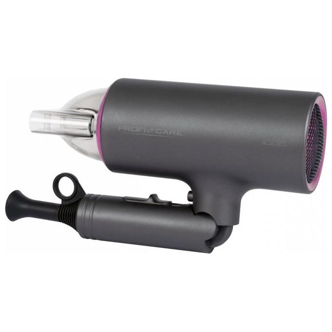 ProfiCare PC-HT 3073 Asciugacapelli 1600 W Ionico 3 temperature Turbo Getto Freddo Manico Pieghevole colore Rosa