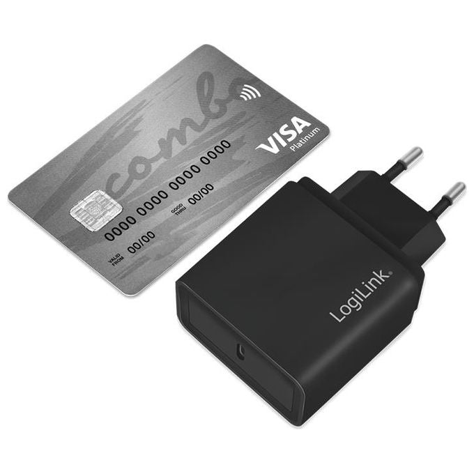 Logilink Caricabatterie con porta Usb-C 18W