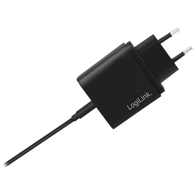 Logilink Caricabatterie con porta Usb-C 18W