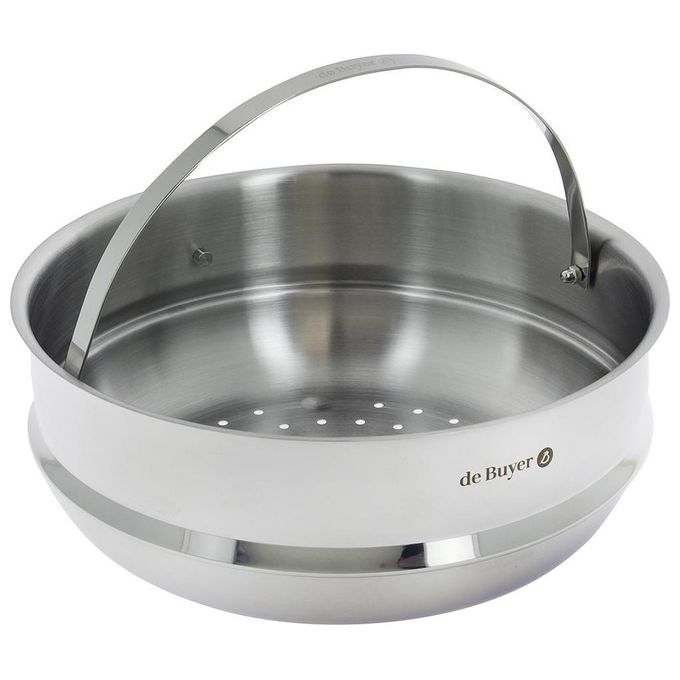 De Buyer Pentola per Cottura a Vapore 24cm