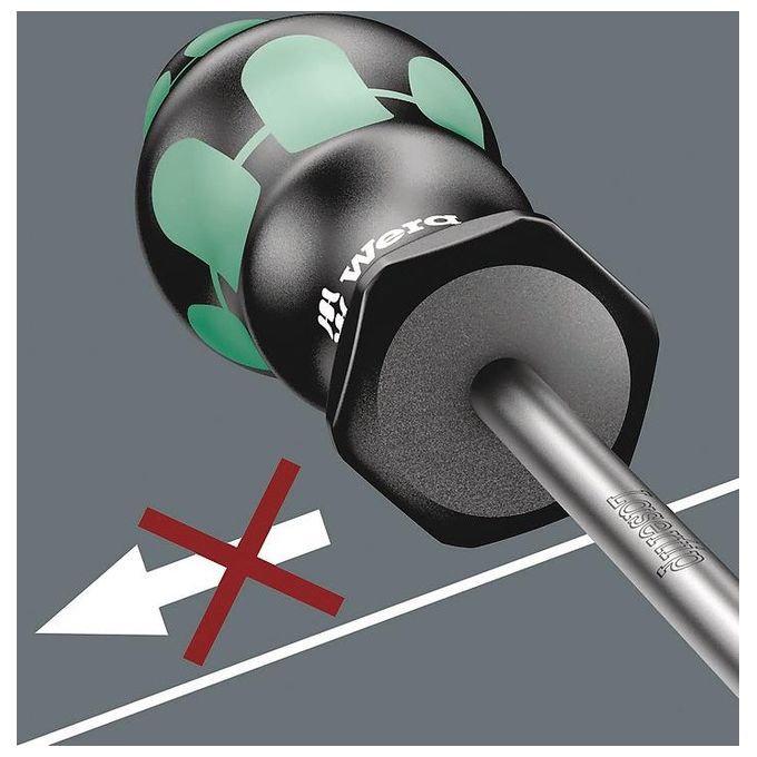 Wera 334-6 Kraftform Plus Lasertip Set di Cacciaviti 6 Pezzi