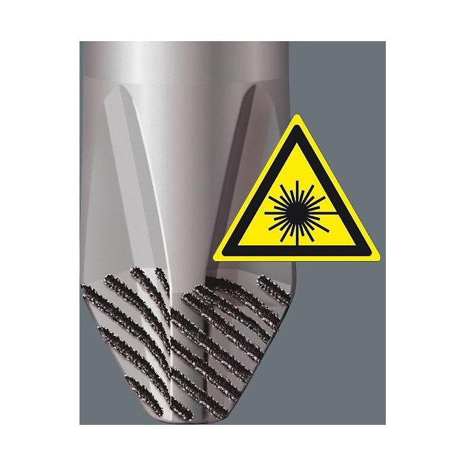 Wera 334-6 Kraftform Plus Lasertip Set di Cacciaviti 6 Pezzi