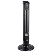 Ardes AR4B03 CAIO Stufa Elettrica a Infrarossi Fibra di Carbonio Oscillante 2 Livelli 1000 W colore Nero