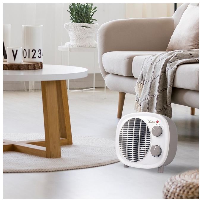Ardes TUNE AR4F08 Termoventilatore Bianco Dettagli Tortora