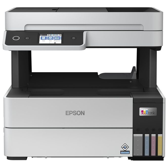 Epson ET-5150 EcoTank Stampante Multifunzione Inkjet A4 3 in 1 Wi-Fi LAN Fronte Retro ADF 35fg 250fg 4800x1200 DPI colore Nero Bianco