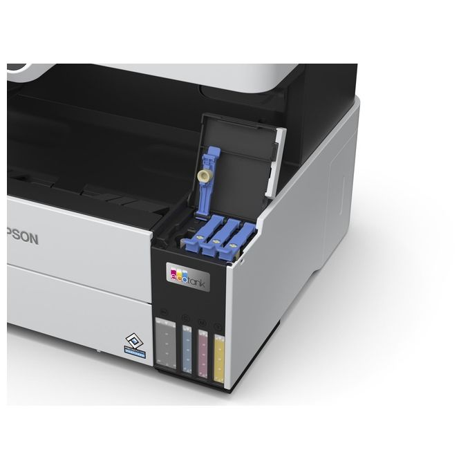 Epson ET-5170 EcoTank Stampante Multifunzione A4 con Serbatoi d'Inchiostro Wi-Fi Ethernet Stampa Fronte Retro Touch Screen 6.1 cm ADF colore Nero