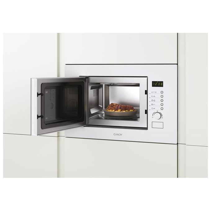 Candy MIC20GDFBIT Forno a microonde da incasso con grill 20 L 800 W Classe C 13 programmi colore Bianco